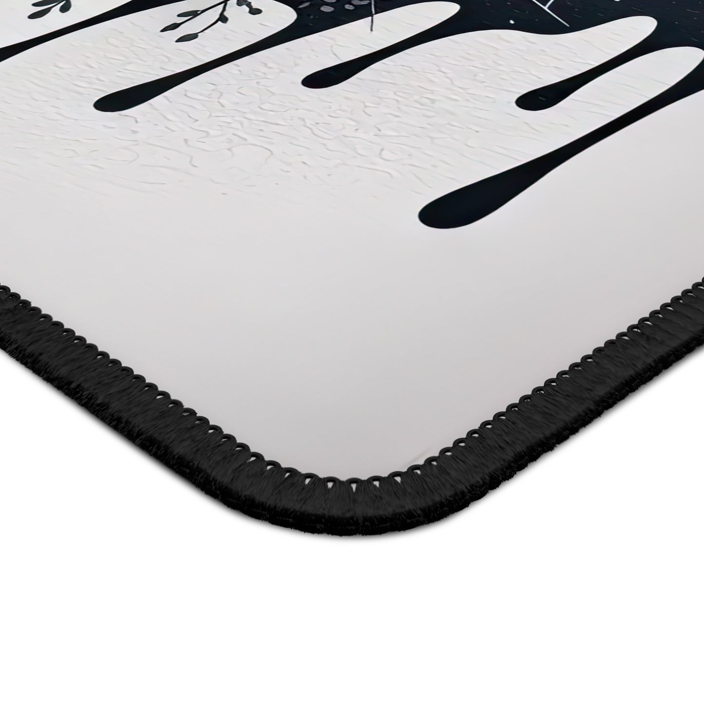 Gothic Skull & Spiderweb Mouse Pad