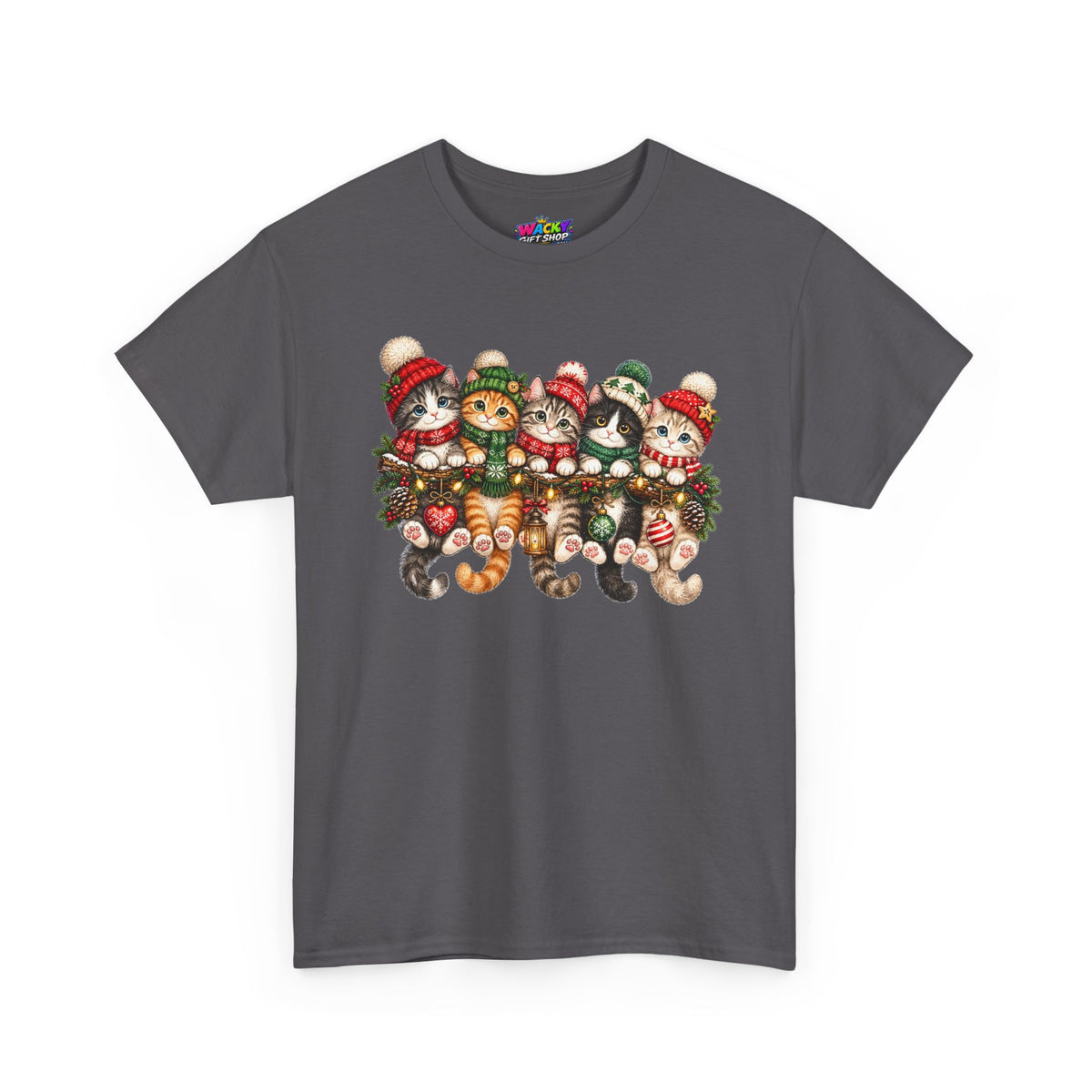 Christmas Kittens Holiday T-Shirt