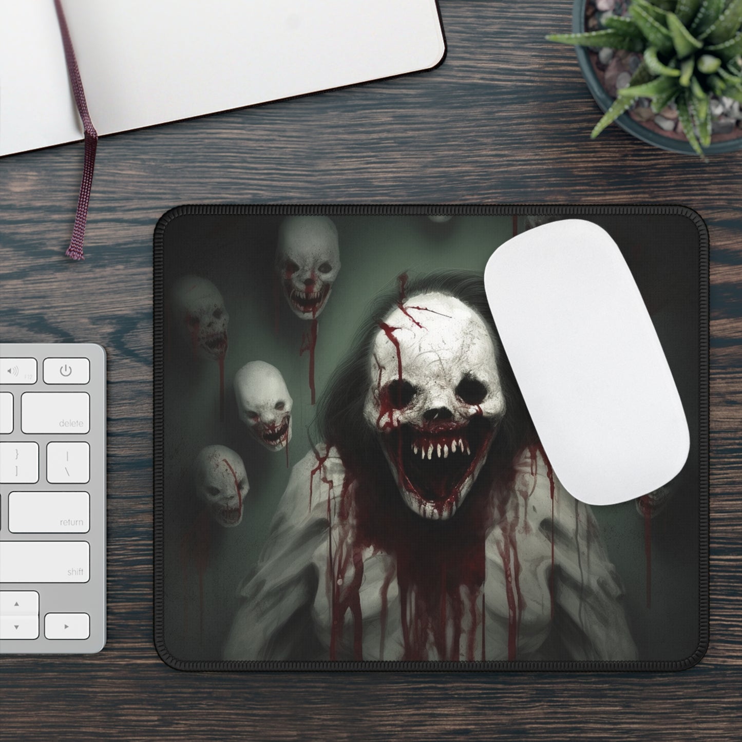 Nightmare Skull Demon Mouse Pad
