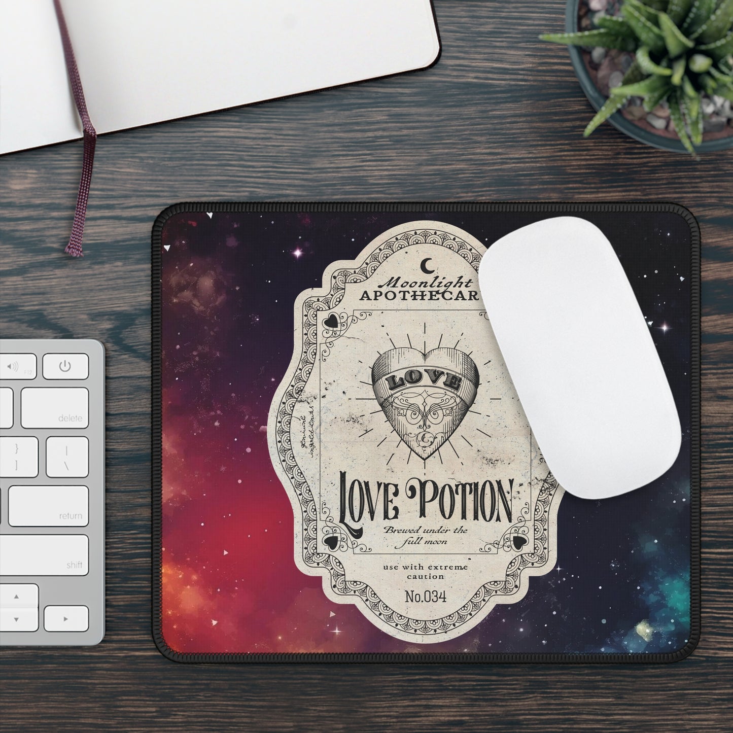 Moonlight Love Potion Mouse Pad