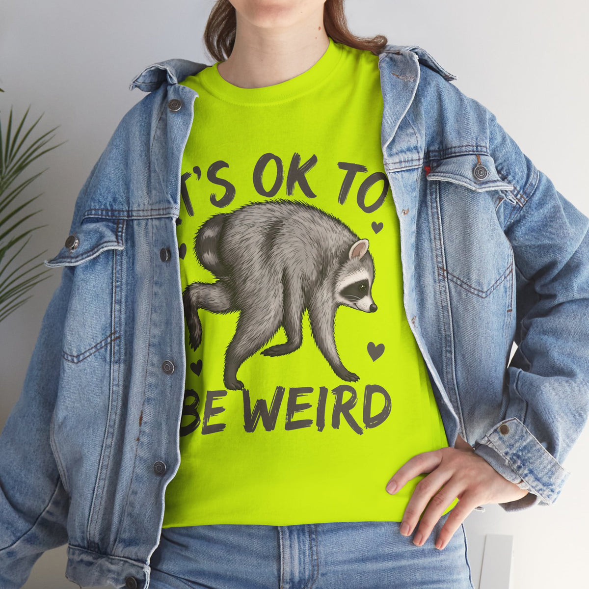 It’s OK to Be Weird Raccoon T-Shirt