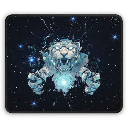 Cyber Tiger From Beyond The Stars Mouse Pad