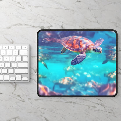 Ocean Drift Sea Turtle Mouse Pad