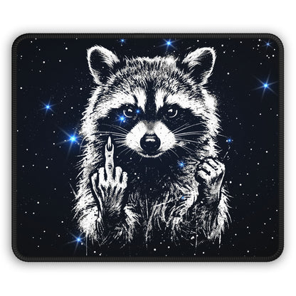 Zero Fluffs Given Raccoon Mouse Pad
