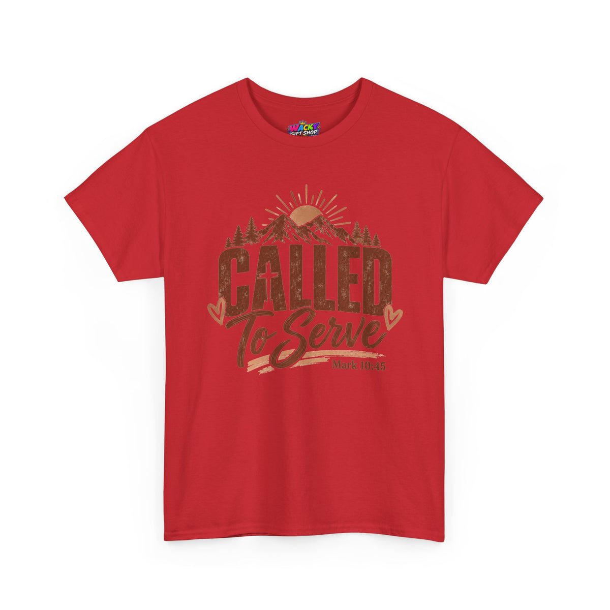 Called to Serve Mark 10:45 Christian T-Shirt