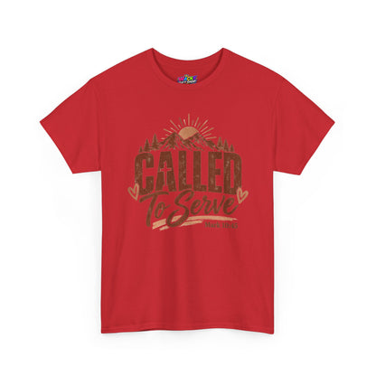 Called to Serve Mark 10:45 Christian T-Shirt