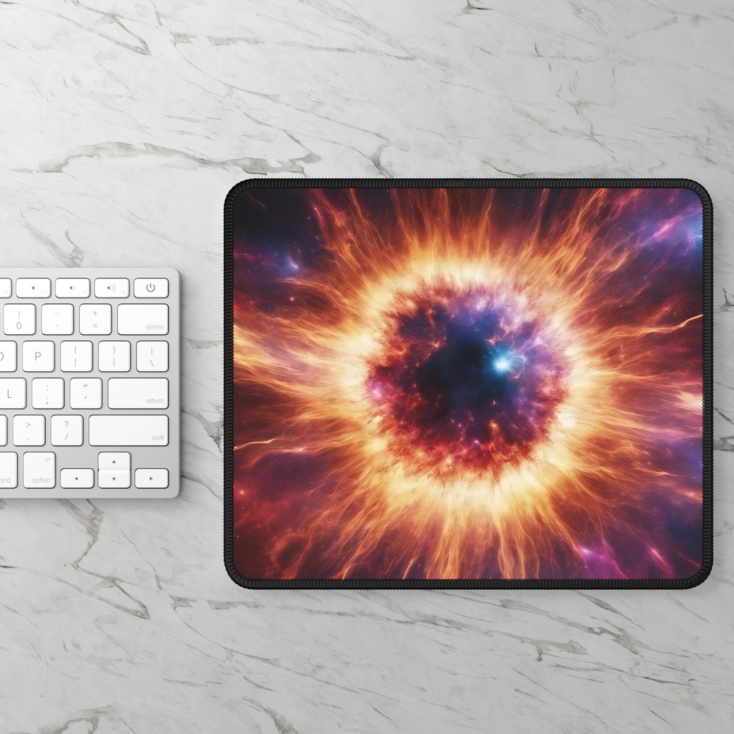 Cosmic Firestorm Mouse Pad
