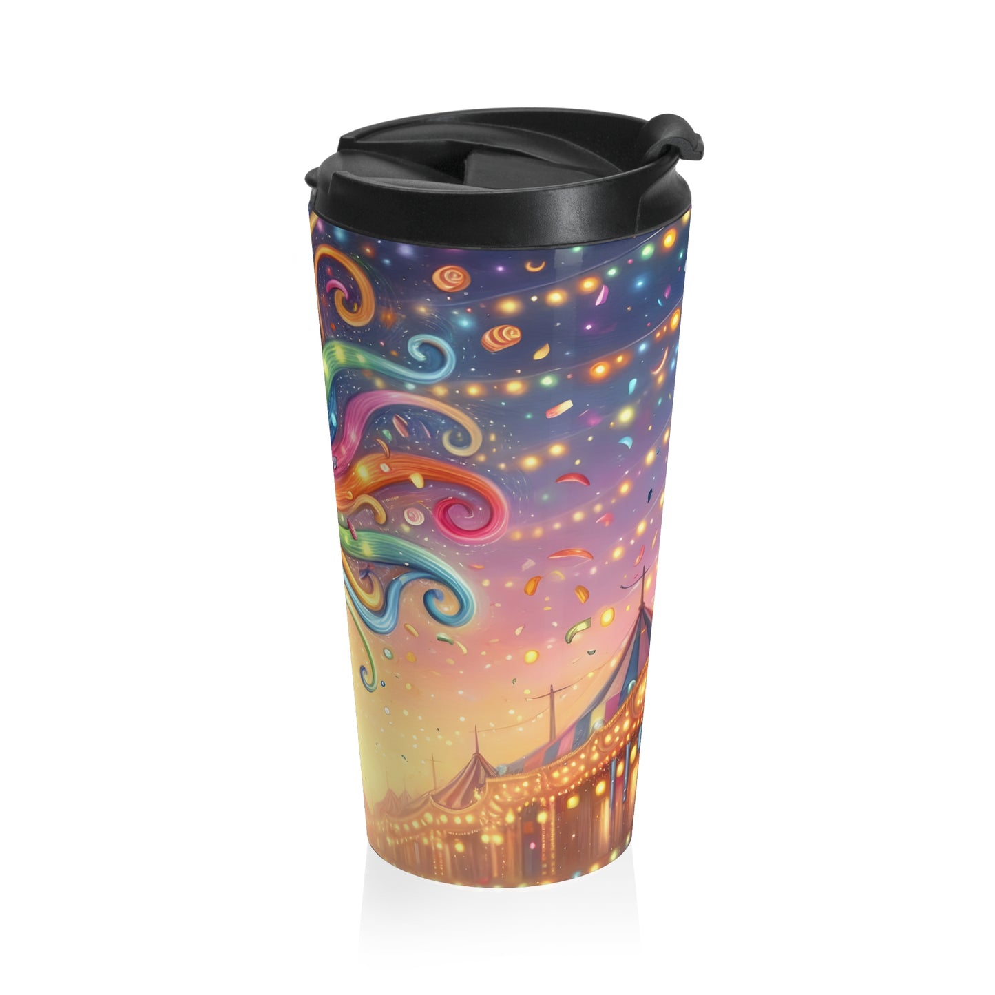 Rainbow Melody Travel Mug