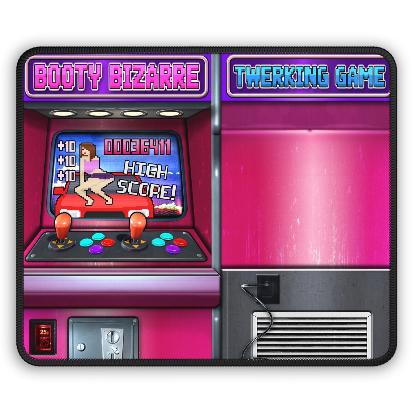 Booty Bizarre Twerking Game Mouse Pad