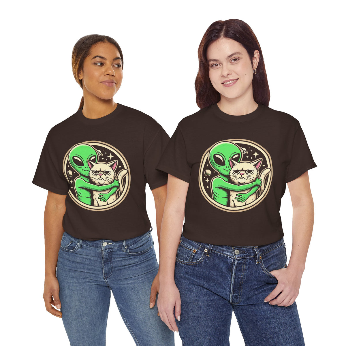 Alien Cat Encounter T-Shirt