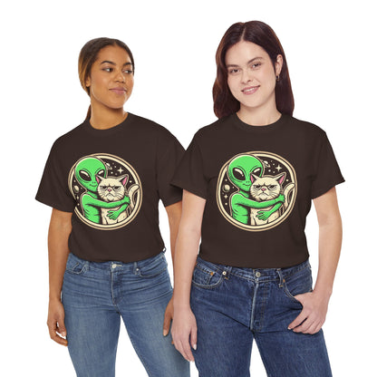Alien Cat Encounter T-Shirt