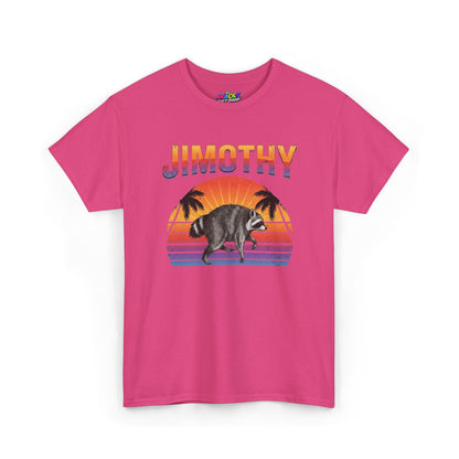 Jimothy Retro Sunset Raccoon T-Shirt