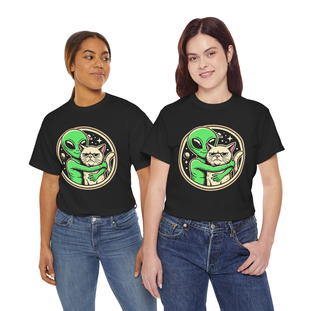 Alien Cat Encounter T-Shirt