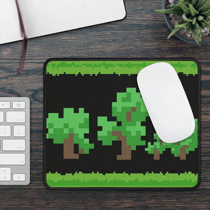 Pixel Forest Growth Mouse Pad