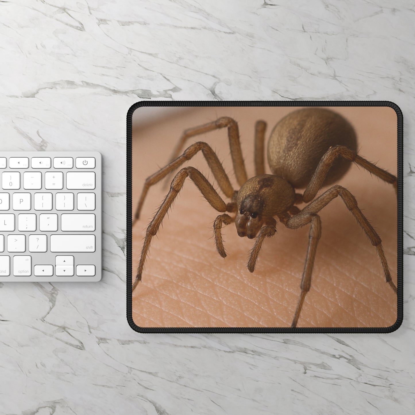 Brown Recluse Style Spider Mouse Pad