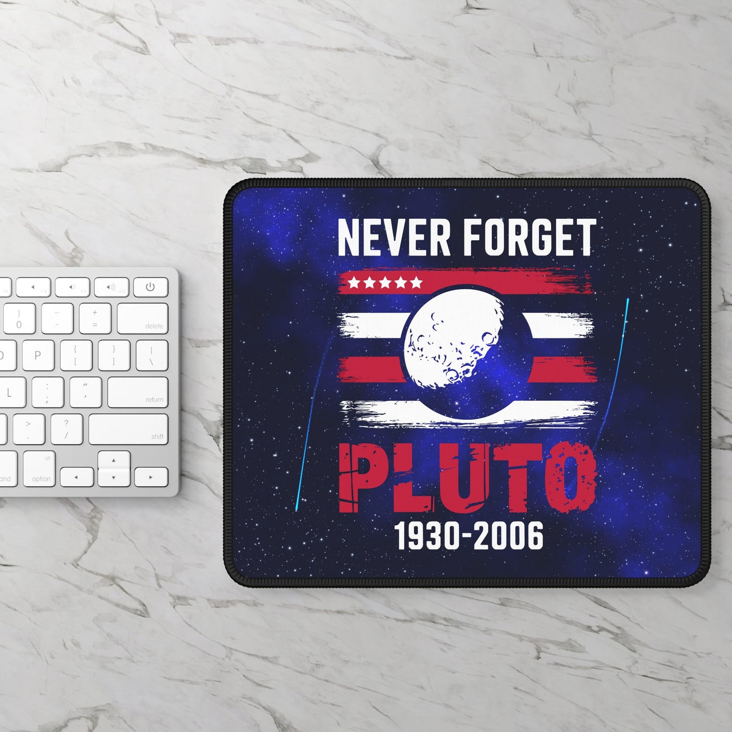 Never Forget Pluto Mouse Pad