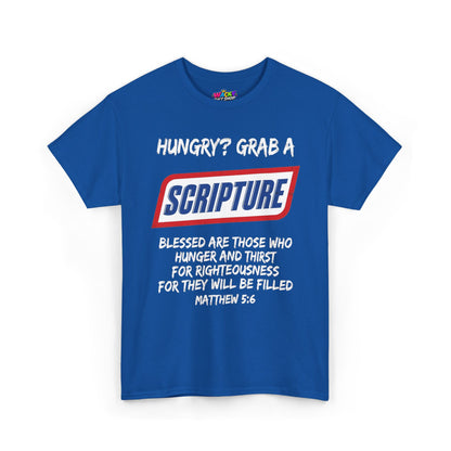 Hungry? Grab a Scripture T-Shirt