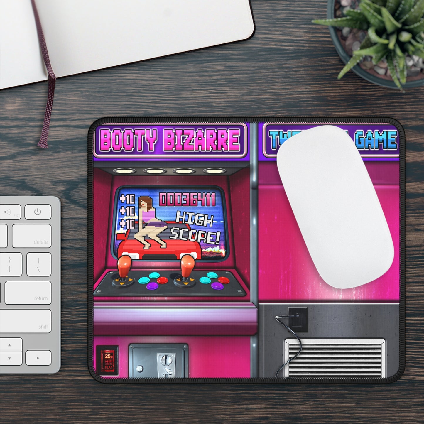 Booty Bizarre Twerking Game Mouse Pad