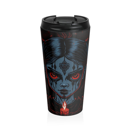 Candle Hex Stainless Steel Travel Mug – 15oz