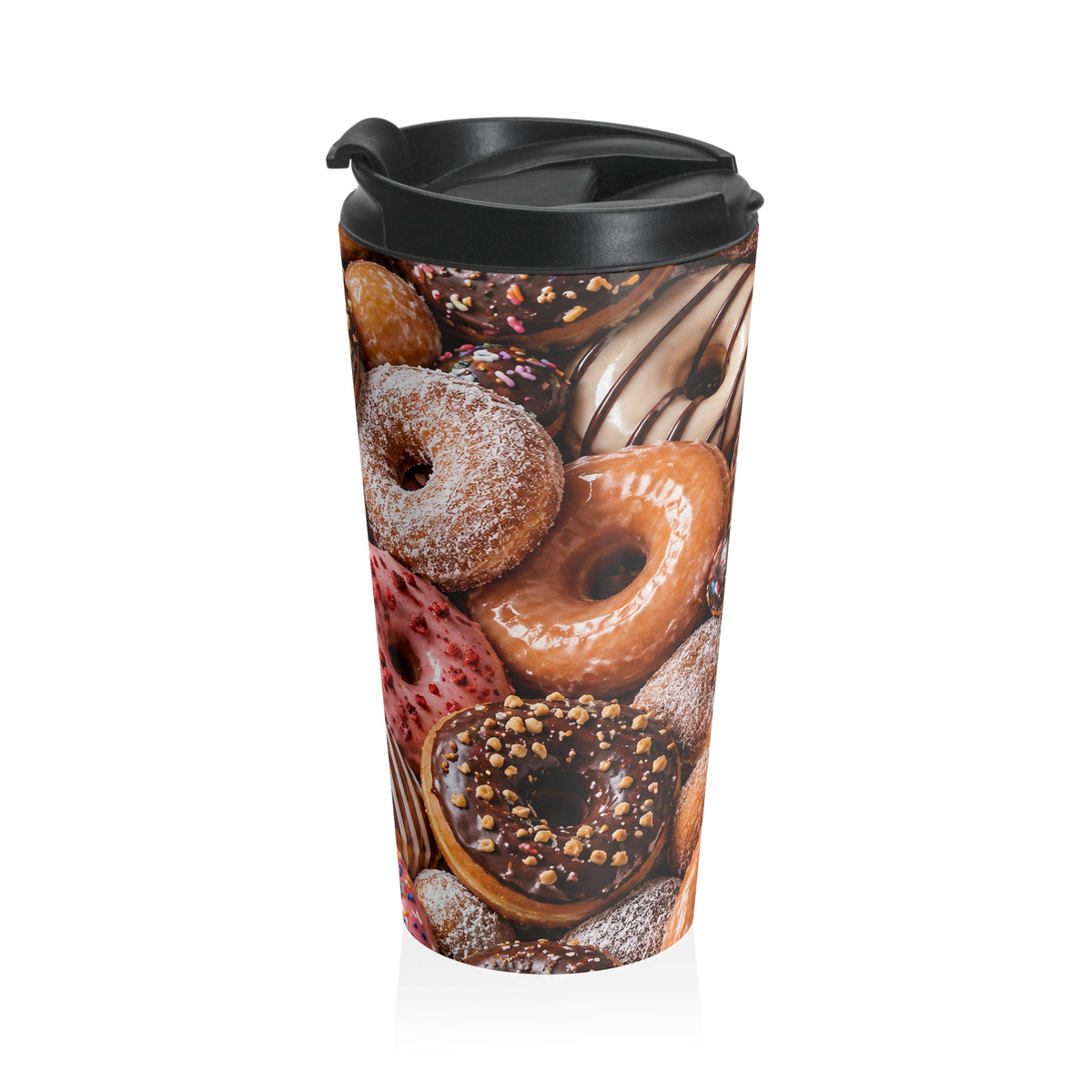 Donut Overload Stainless Steel Travel Mug