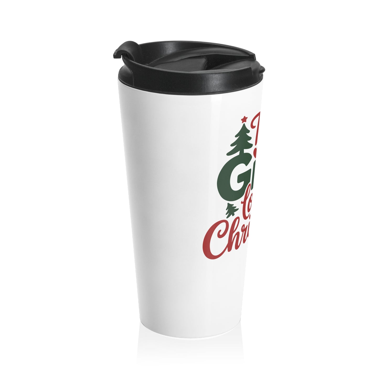 This Girl Loves Christmas Travel Mug