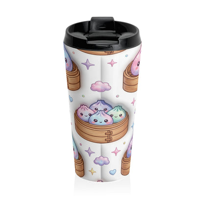 Galaxy Dumpling Dreams Stainless Steel Travel Mug