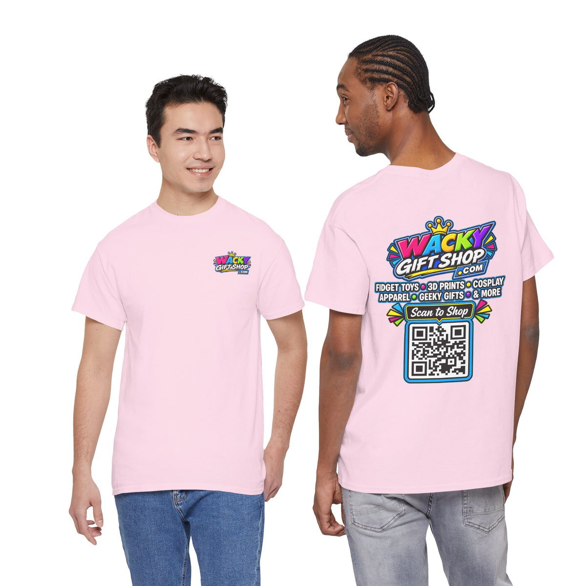 Official WackyGiftShop.com Logo T-Shirt