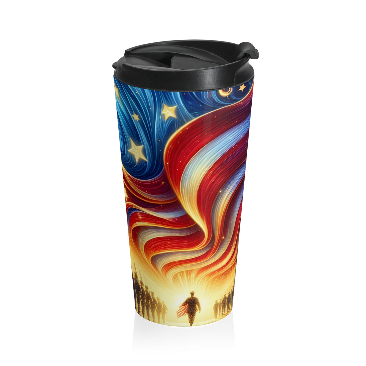 Honor & Freedom Military Tribute Stainless Steel Travel Mug