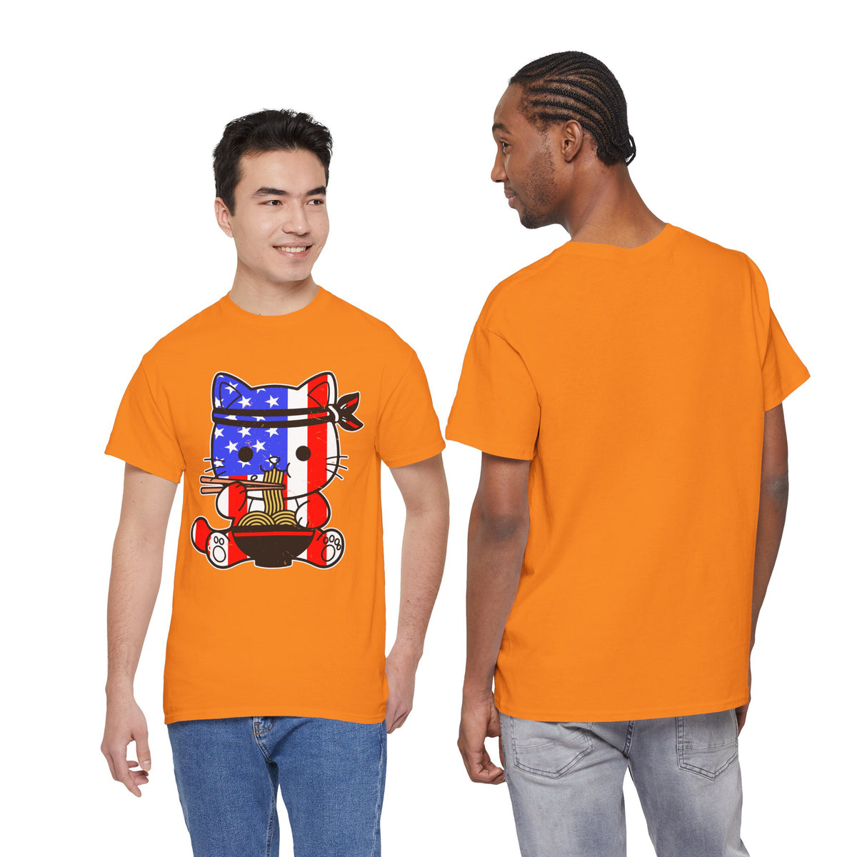 Patriotic Ramen Cat T-Shirt