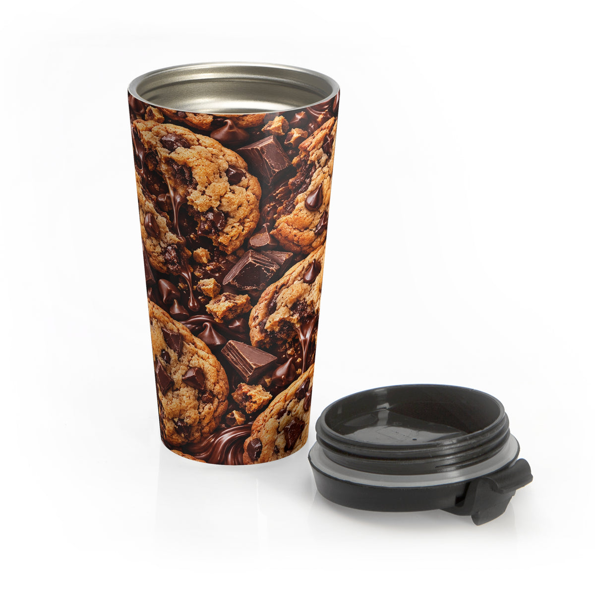 Chocolate Chip Cookie Overload Stainless Steel Travel Mug