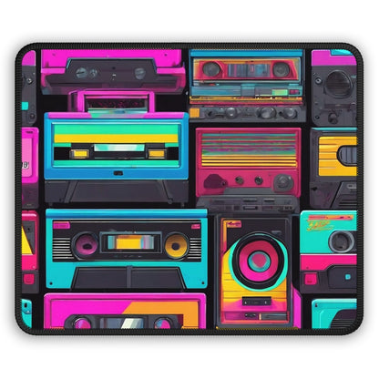 Retro Tape Stack Mouse Pad