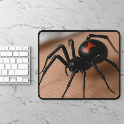 Black Widow Spider Close-Up Mouse Pad