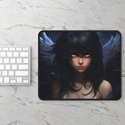 Dark Winged Guardian Mouse Pad