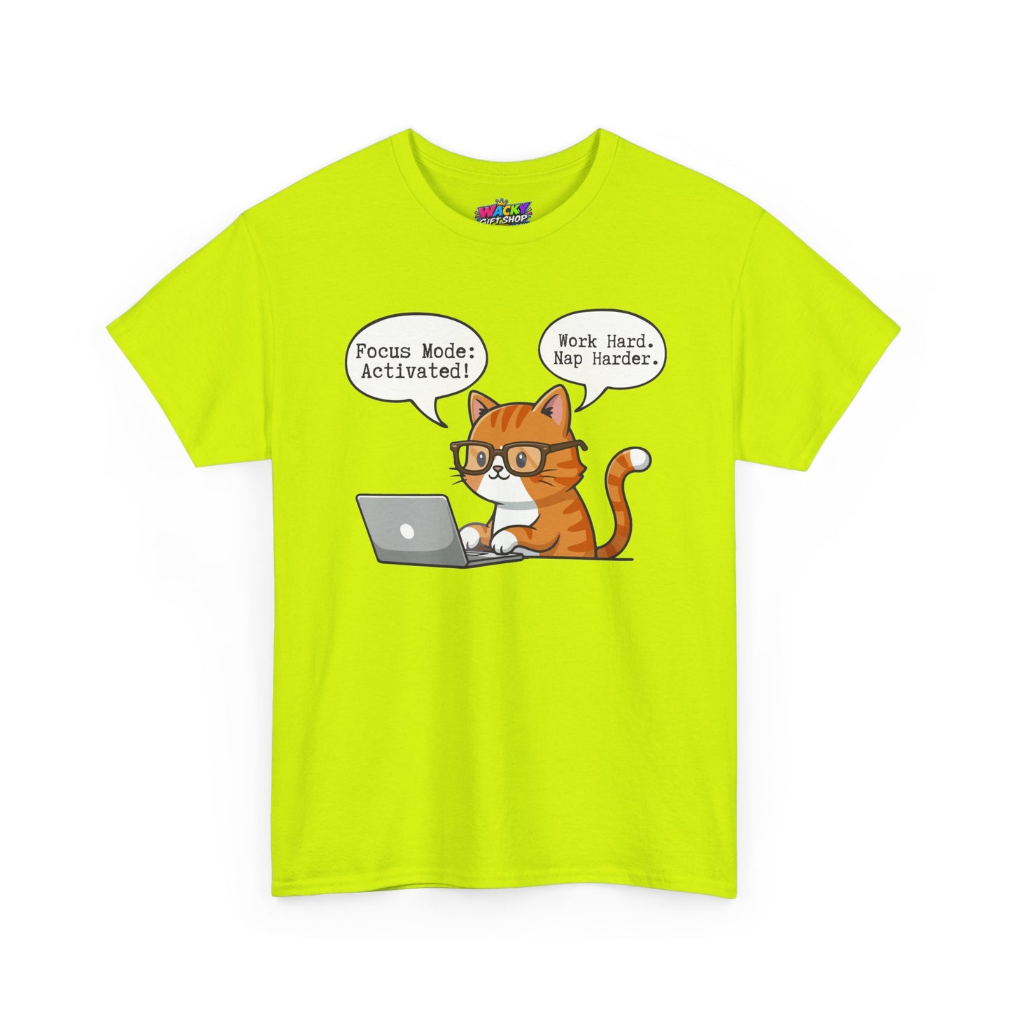 Work Hard Nap Harder Cat T-Shirt