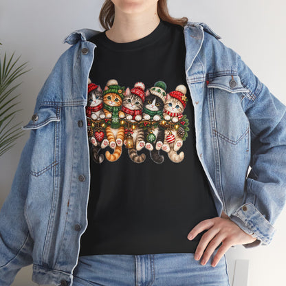 Christmas Kittens Holiday T-Shirt