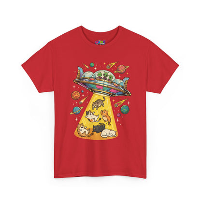 Alien Cat Abduction T-Shirt
