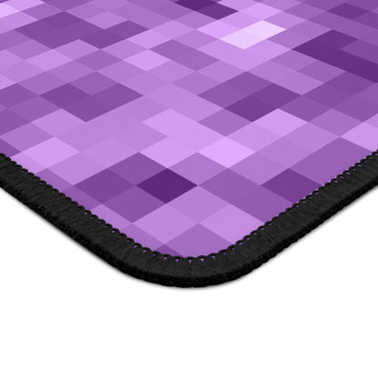 Purple Pixel Mouse Pad