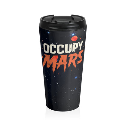 Occupy Mars Stainless Steel Travel Mug