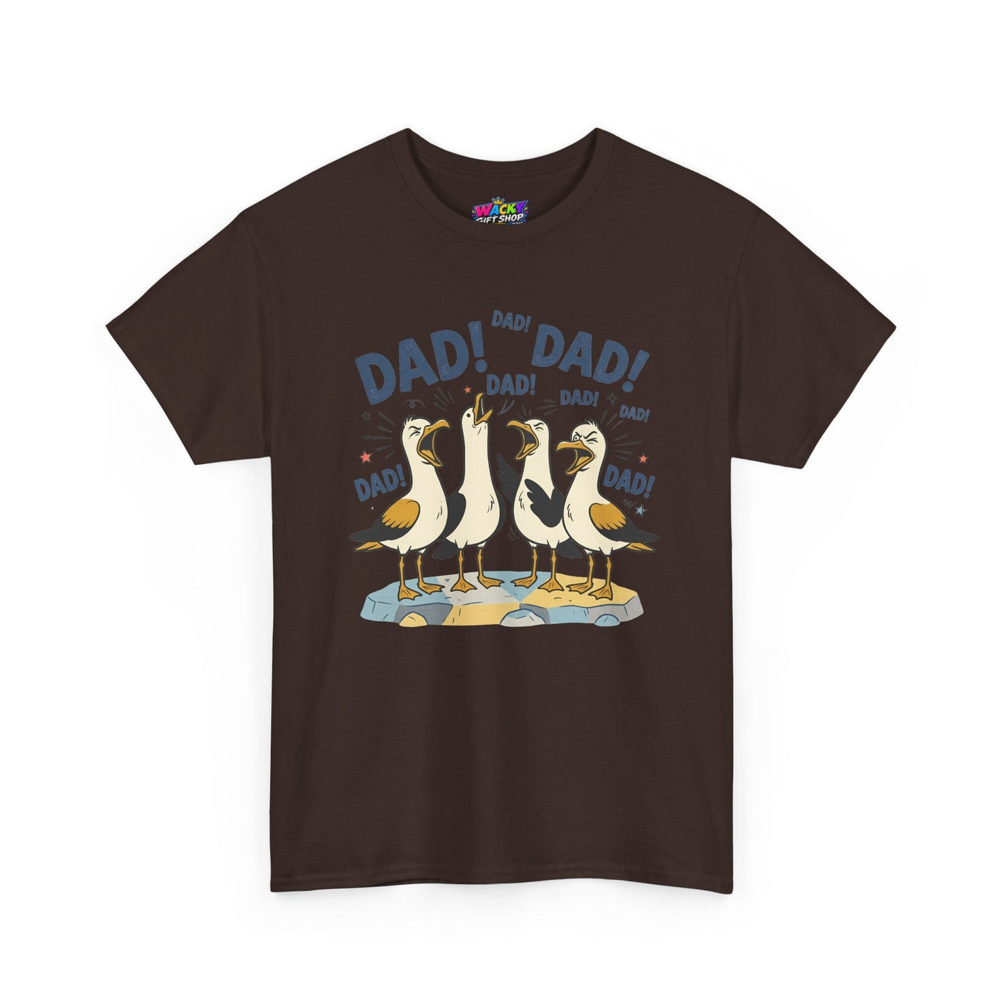 Dad Dad Dad Seagull T-Shirt