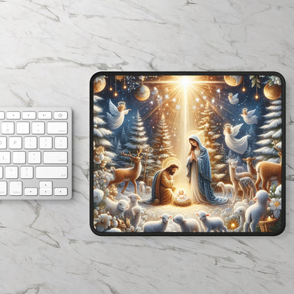 Silent Night Nativity Mouse Pad
