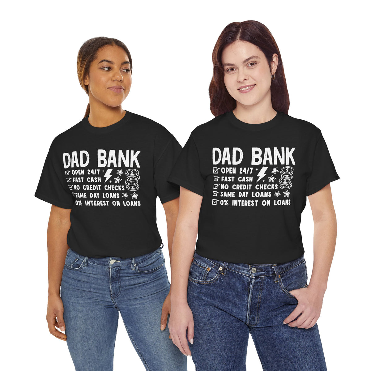 Dad Bank Funny Father T-Shirt