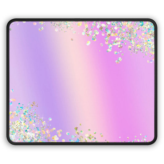 Pastel Glitter Glow Mouse Pad