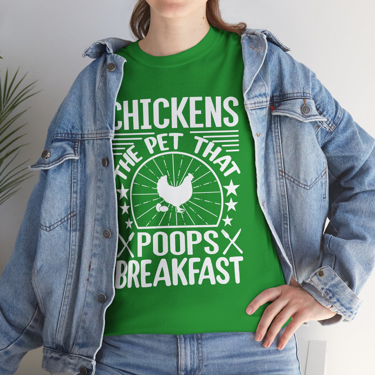 Chickens: The Pet That Poops Breakfast T-Shirt