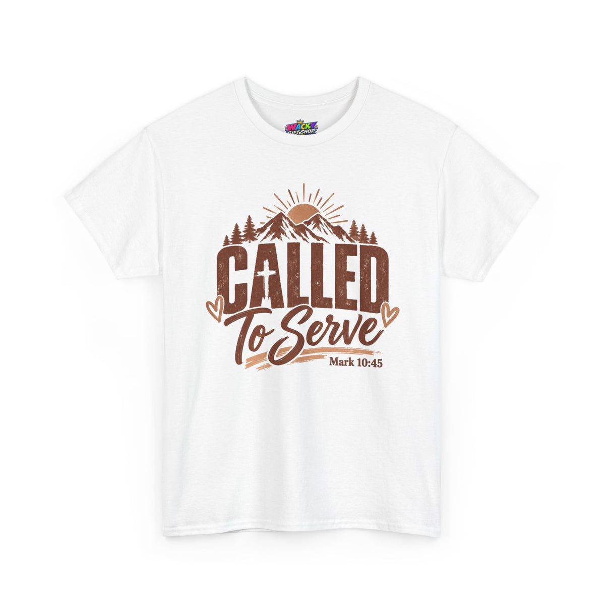 Called to Serve Mark 10:45 Christian T-Shirt