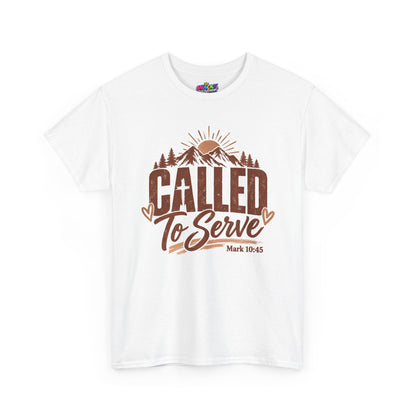 Called to Serve Mark 10:45 Christian T-Shirt