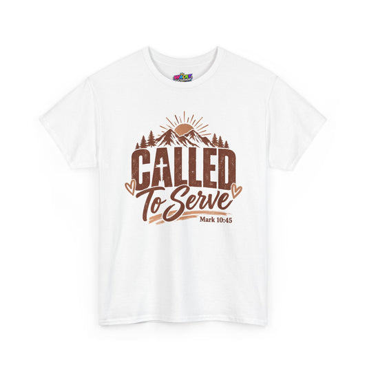 Called to Serve Mark 10:45 Christian T-Shirt