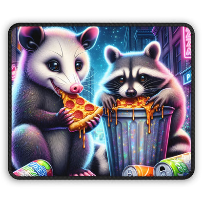 Midnight Pizza Bandits Mouse Pad