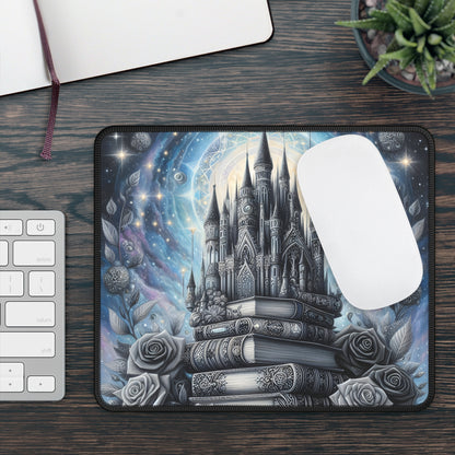 Enchanted Castle Library Mouse Pad