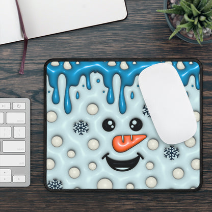 Melting Snowman Mouse Pad