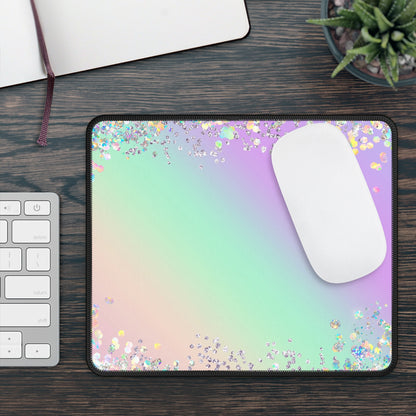 Pastel Glitter Dreams Mouse Pad